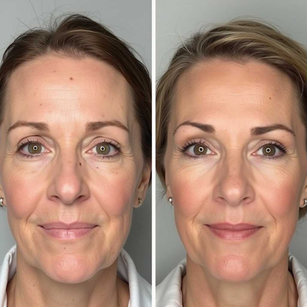 Full Face Fillers before after