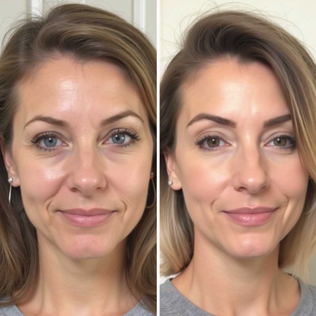 Full Face Fillers before after