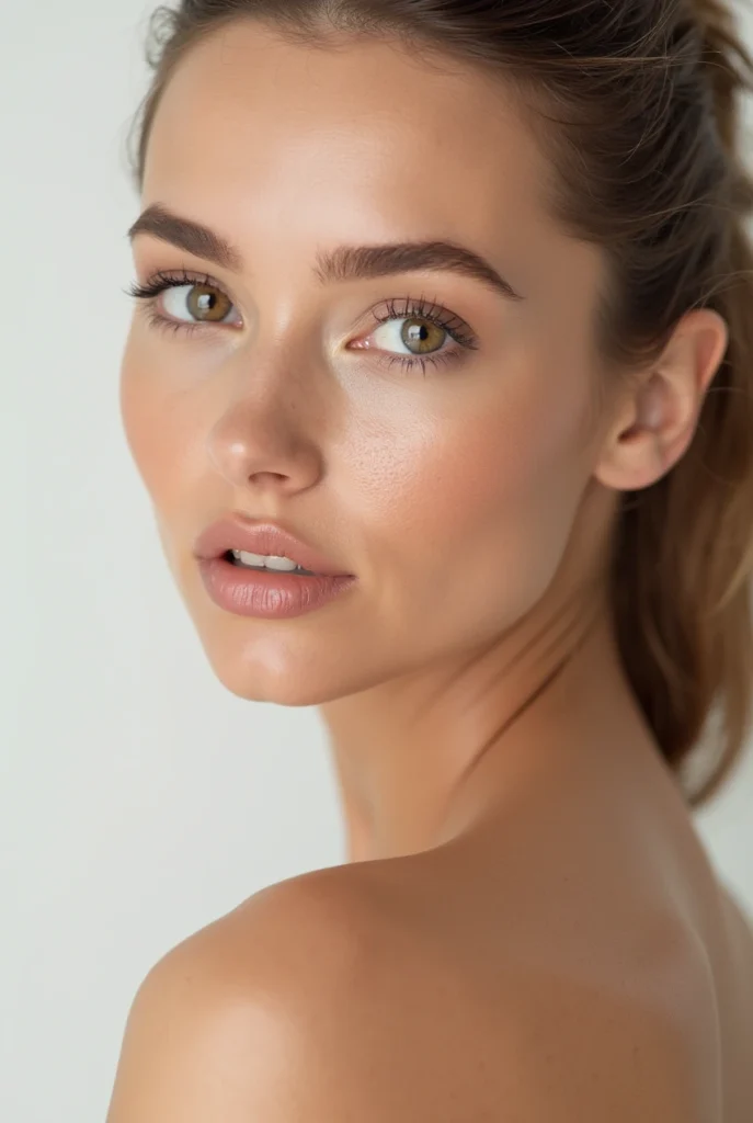 Professional portrait suitable for Lumecca IPL London. Smooth and luminous skin