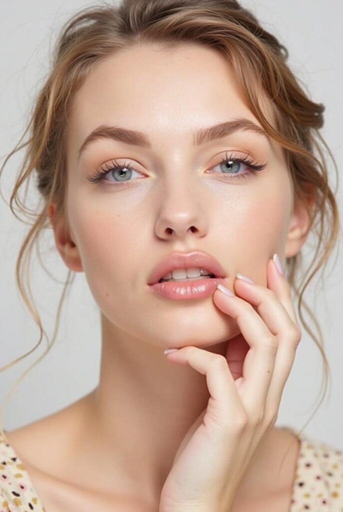 Different signature lip filler results tailored to individual face shapes.
