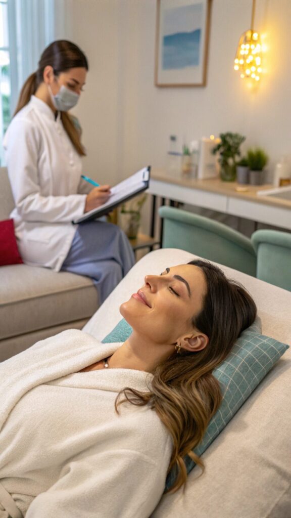 Our slim nose treatment performed by expert injector
