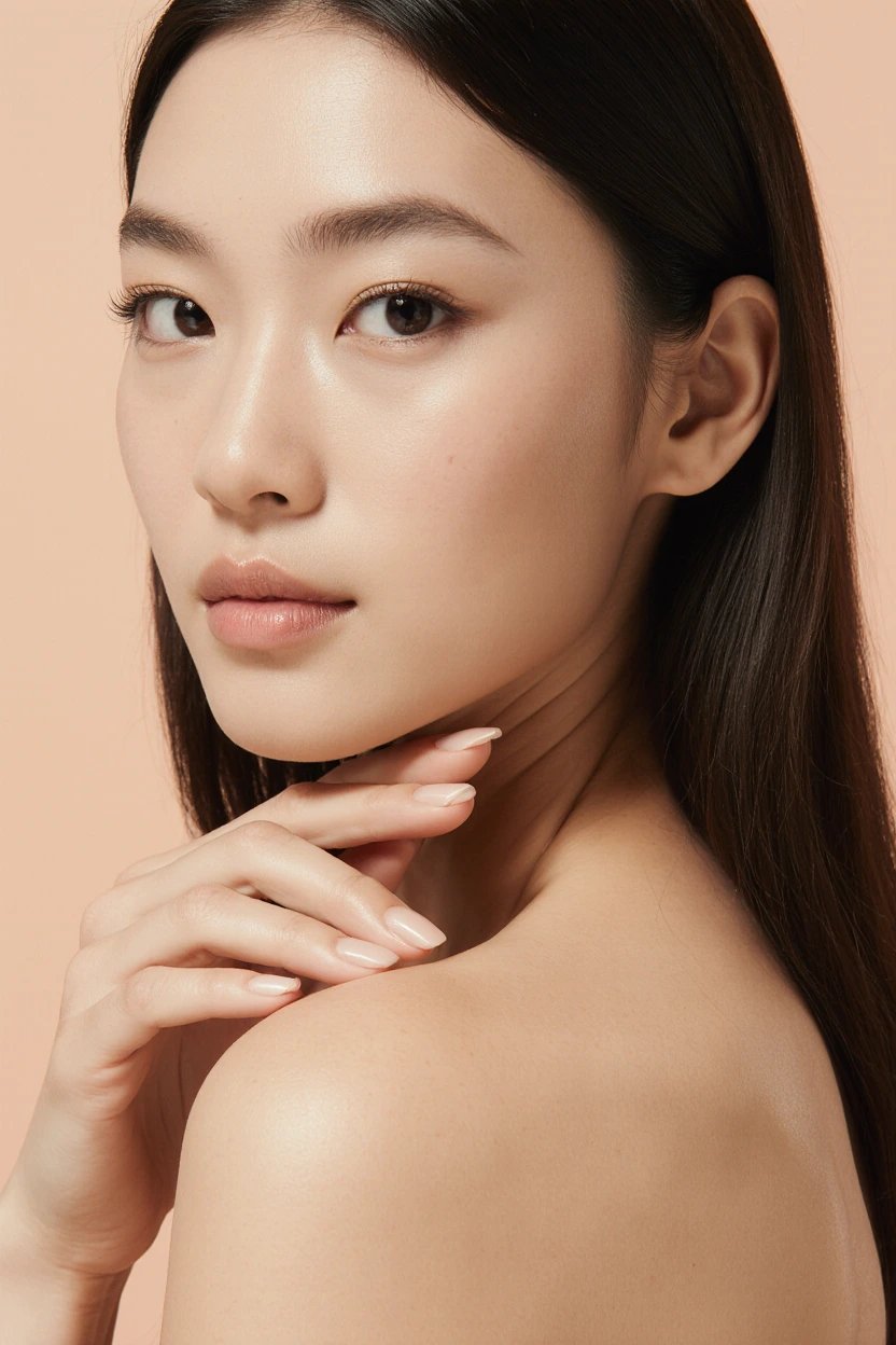 A woman with glowing skin, showcasing natural beauty results from an aesthetic clinic in Regent's Park
