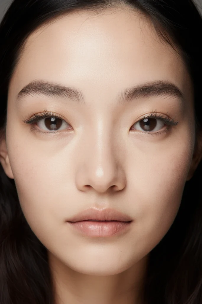 A clear and bright face showing the benefits of Exilis treatment