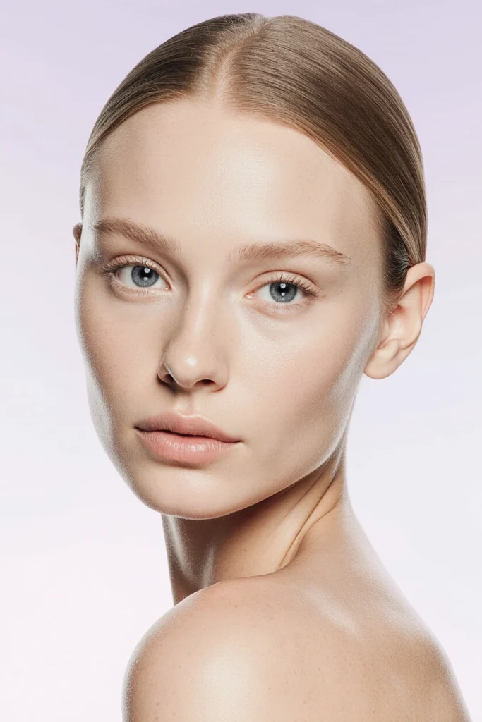 A woman with clear, healthy skin showcasing comprehensive aesthetic solutions in Westminster