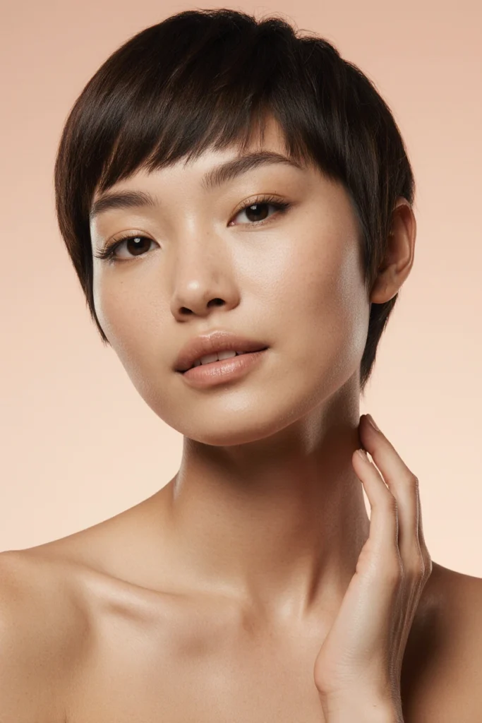 Woman with healthy, glowing skin showcasing exceptional results from the Kensington and Chelsea clinic