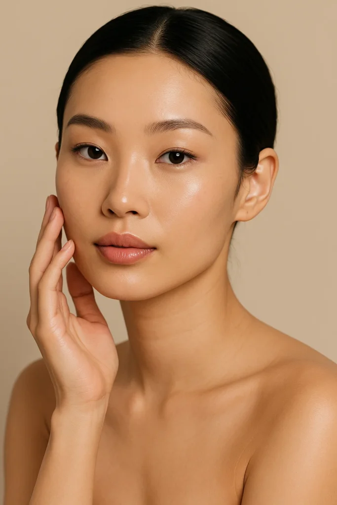 A person with smooth skin, highlighting the effects of our full face Botox treatments
