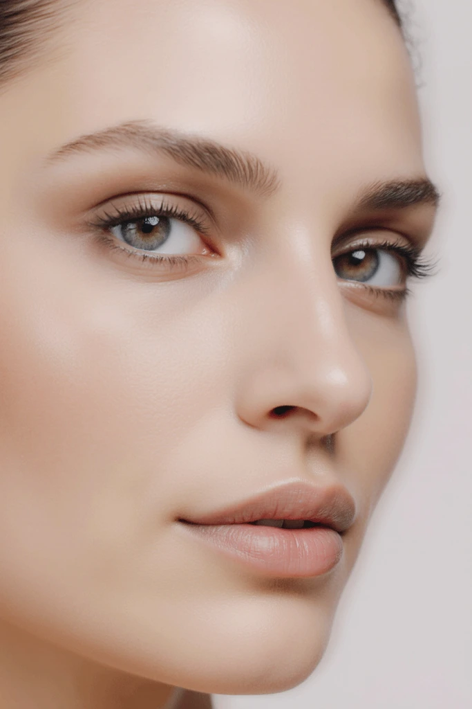 Model-perfect selfie skin after exosome microneedling