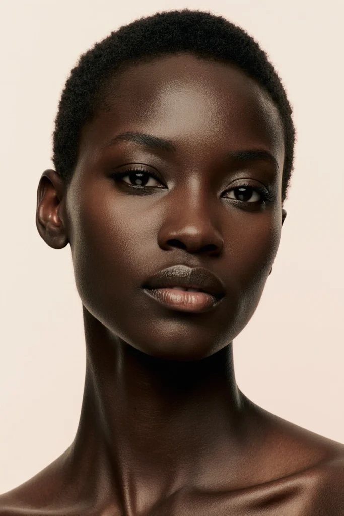 A woman with beautiful, clear skin showing real results from our Westminster clinic