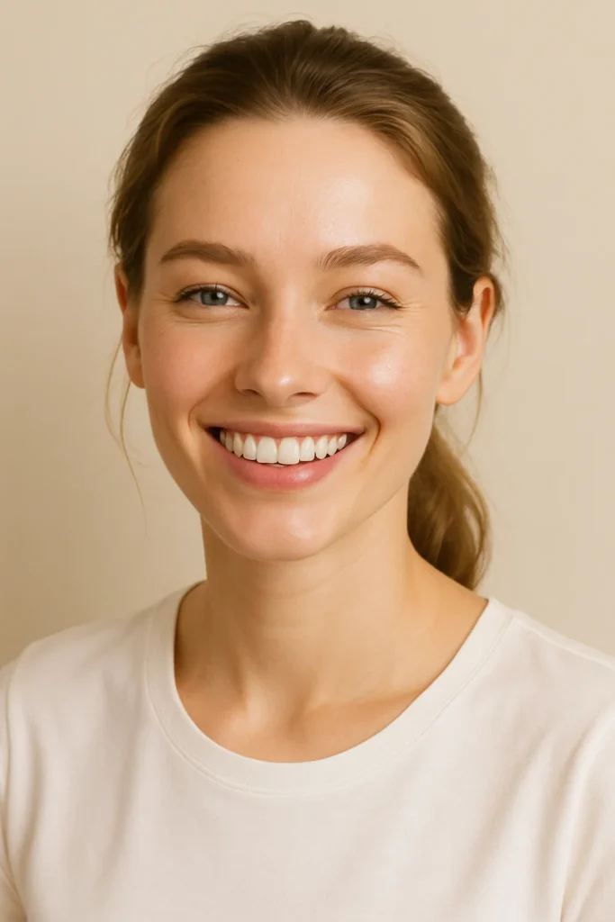 A smiling woman, highlighting why choose us for wellness services