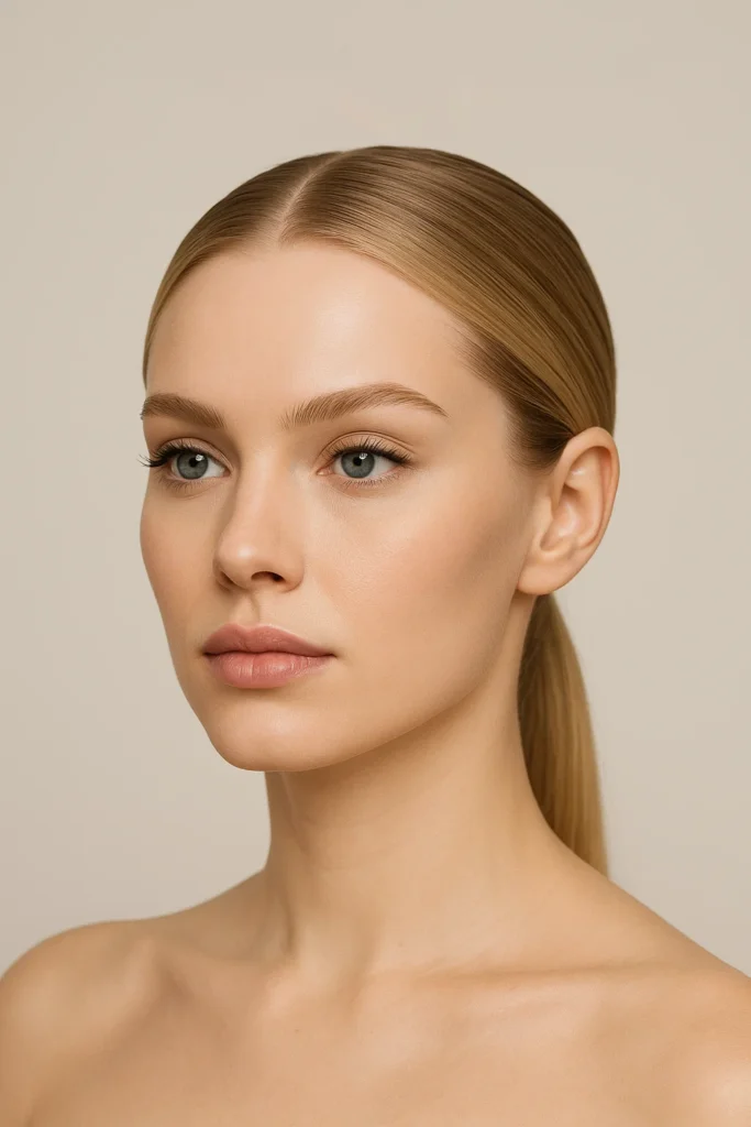 A person looking away, emphasizing why choose us for aesthetic treatments