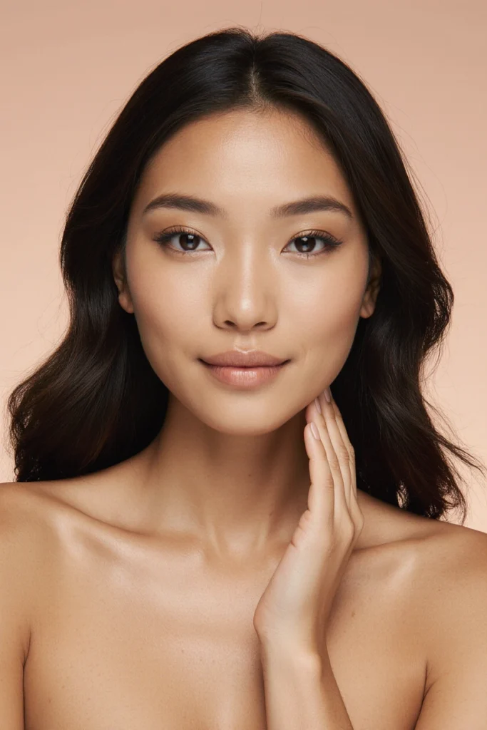 A woman with glowing skin, representing the quality that makes Westminster clients choose our aesthetic clinic
