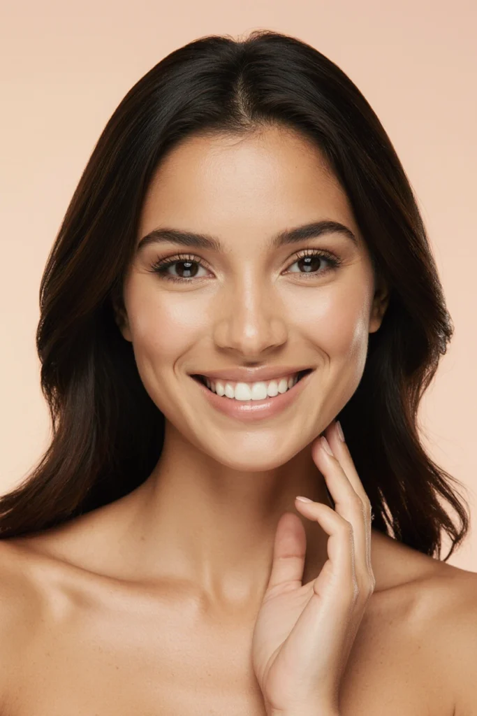 A smiling woman, representing why Westminster clients choose an aesthetic clinic