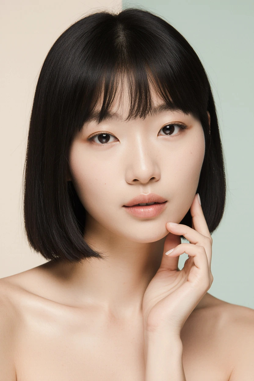 Woman with radiant skin showcasing the natural enhancement results from an aesthetic clinic in Kensington.