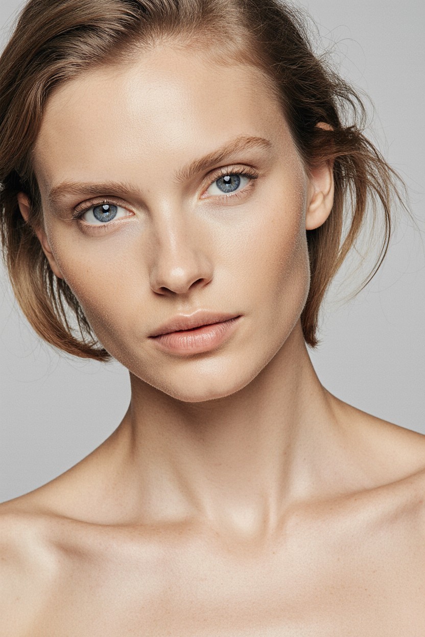 A woman with beautiful, clear skin, representing the natural results from an aesthetic clinic in Roehampton.