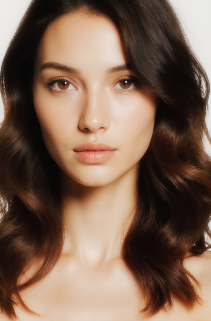 A woman with bright eyes and clear skin, showcasing results from an aesthetic treatment portfolio in Battersea