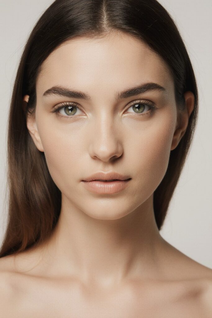 A person with clear skin, demonstrating the proven results from a Fulham clinic.