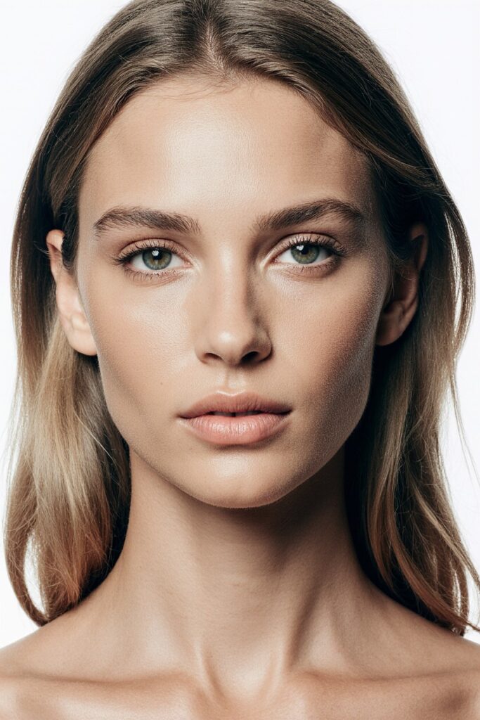 A person with clear skin, demonstrating the proven results from a Roehampton clinic.