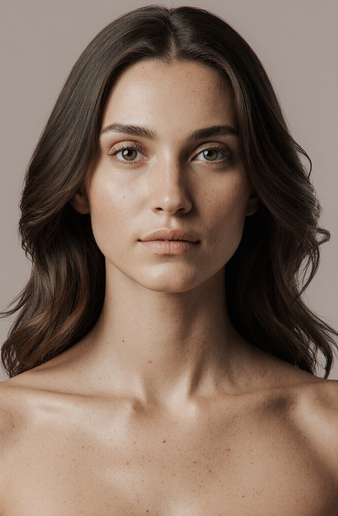 A person with clear skin, demonstrating the proven results from a Wimbledon clinic.