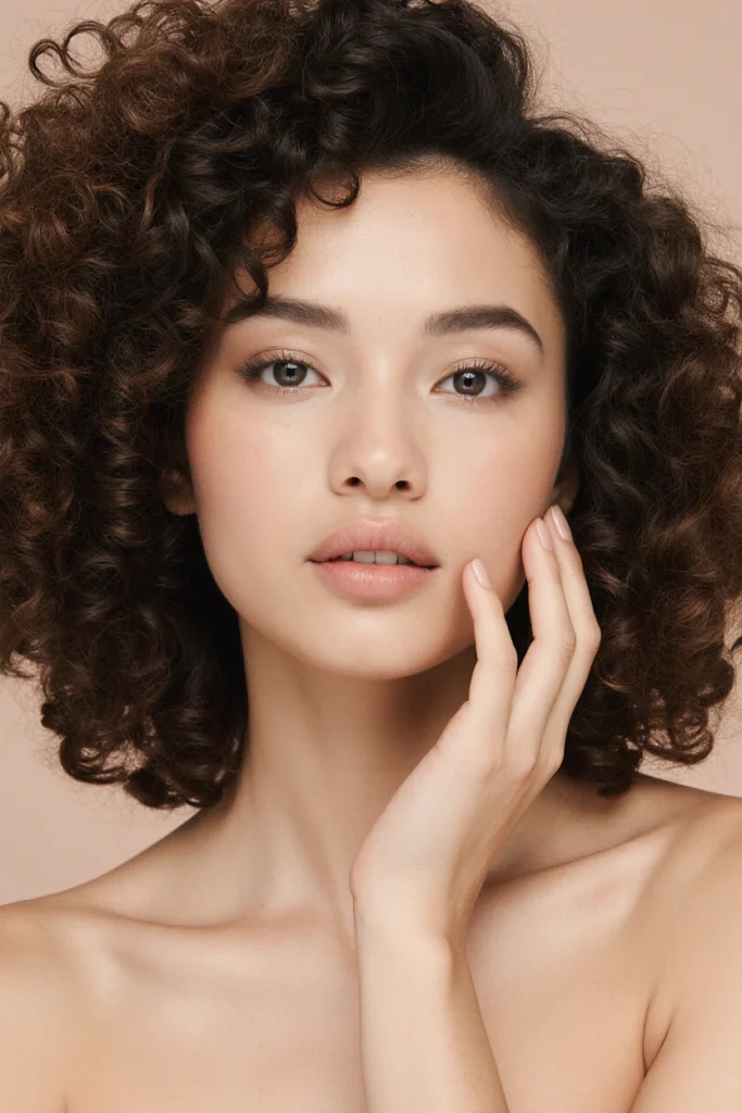 A woman with beautiful, radiant skin, showcasing proven transformations from Kensington and Chelsea Clinic.