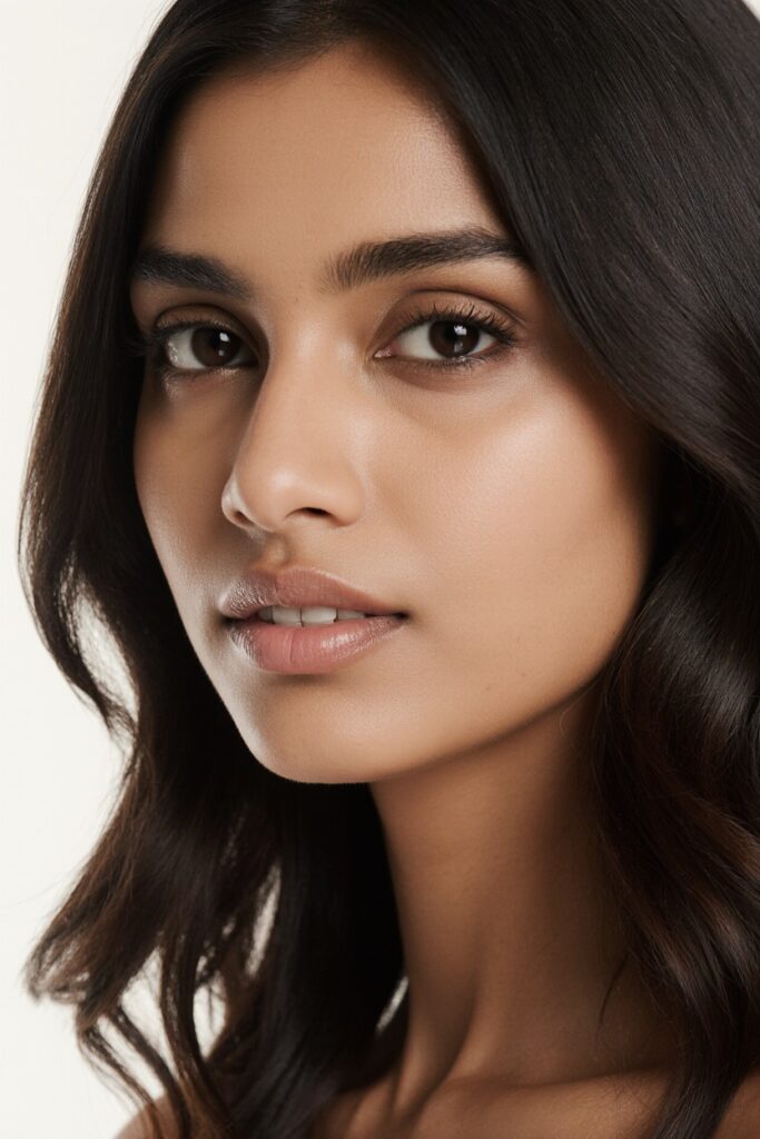 A woman with glowing skin, representing the quality that makes Acton clients choose our aesthetic clinic