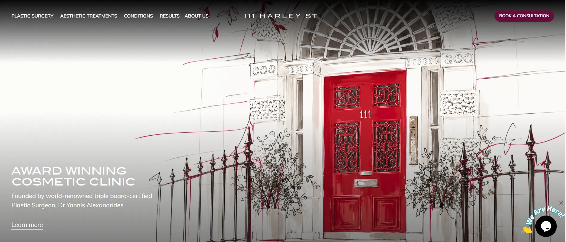 111 Harley St main page