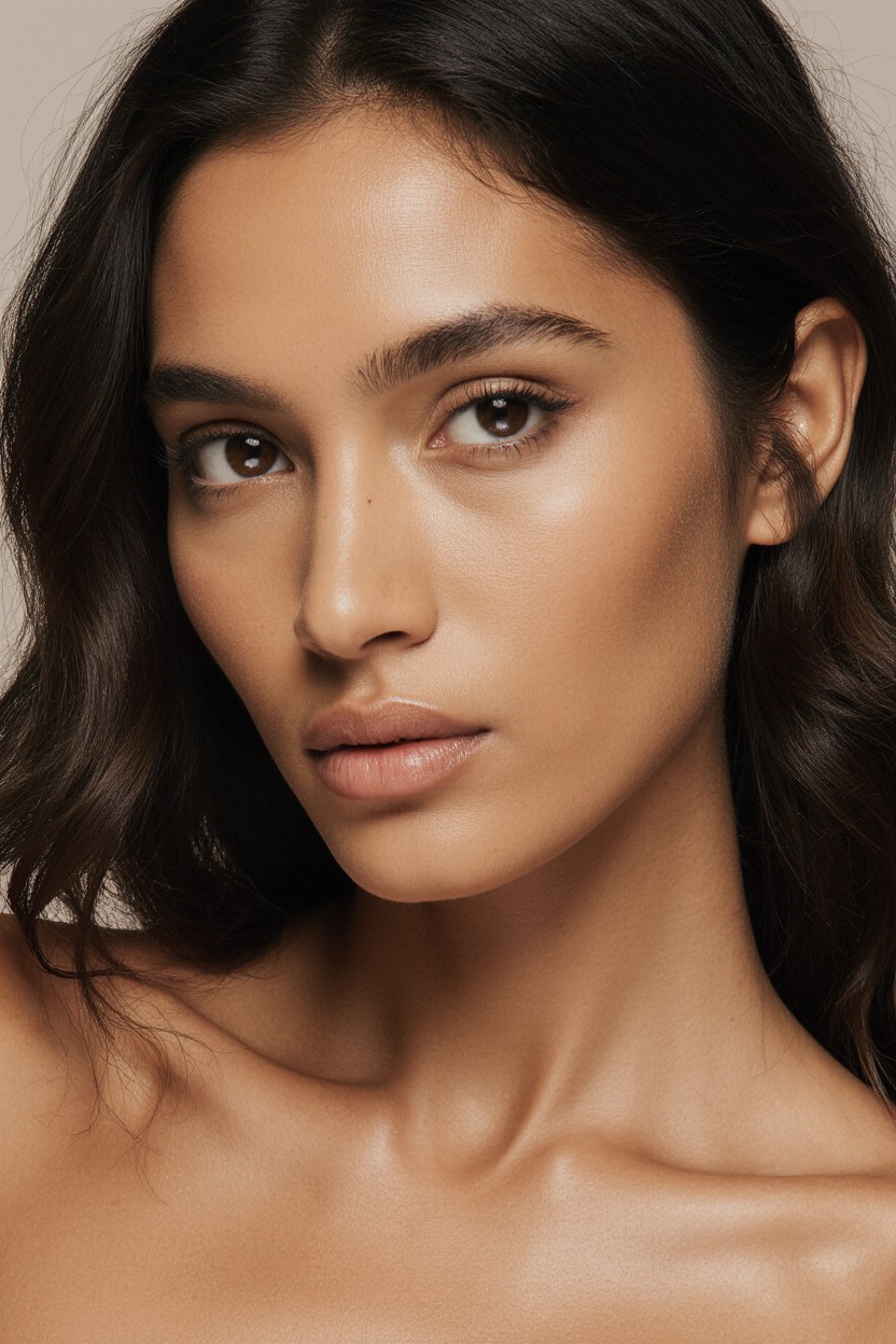 A woman with beautiful, clear skin, representing the natural results from an aesthetic clinic in Shoreditch.