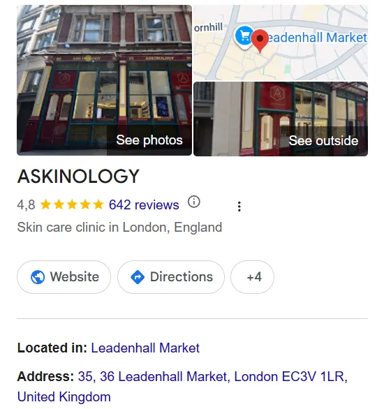 ASKINOLOGY Google Maps profile