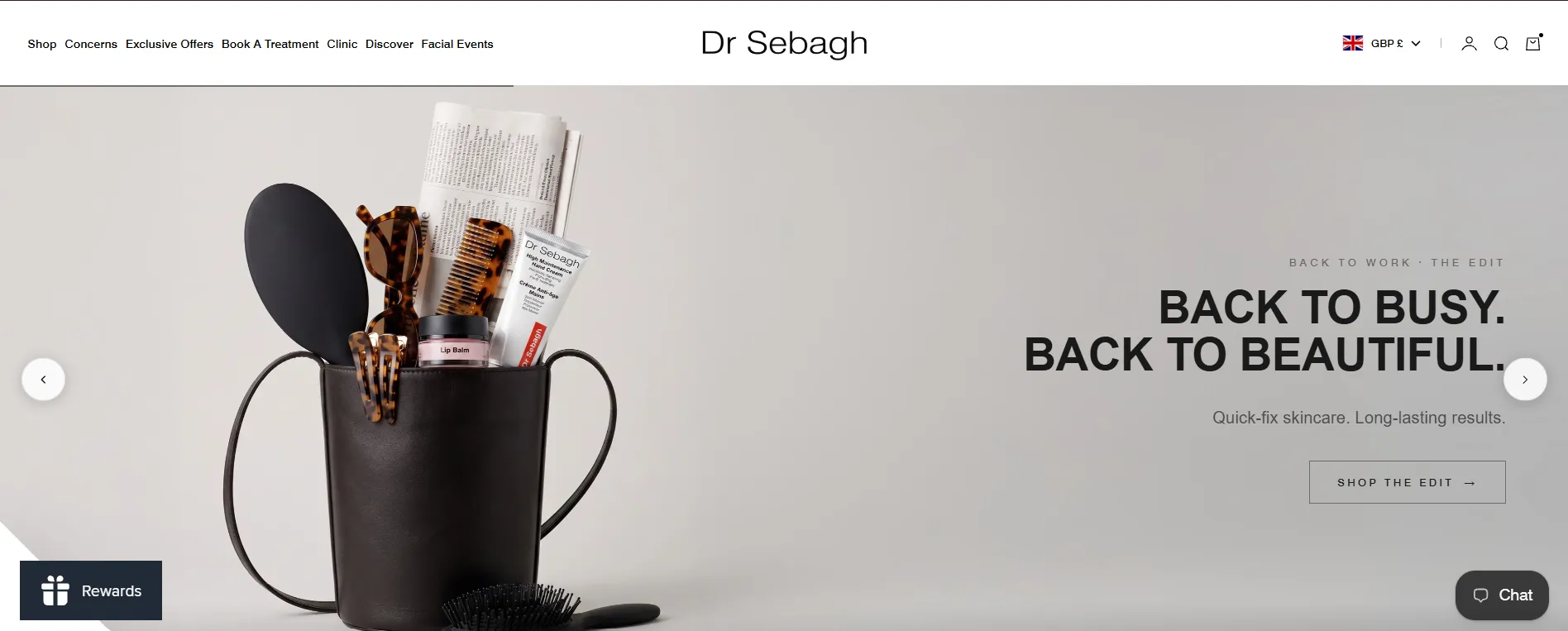Dr Sebagh Clinic main page