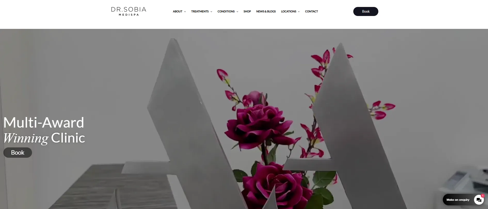 Dr Sobia Medispa main page