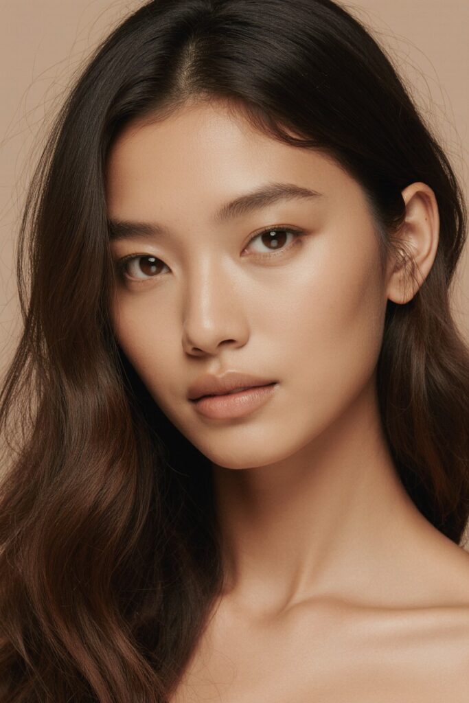 A woman with smooth, radiant skin, showcasing the results of signature beauty treatments in Limehouse.