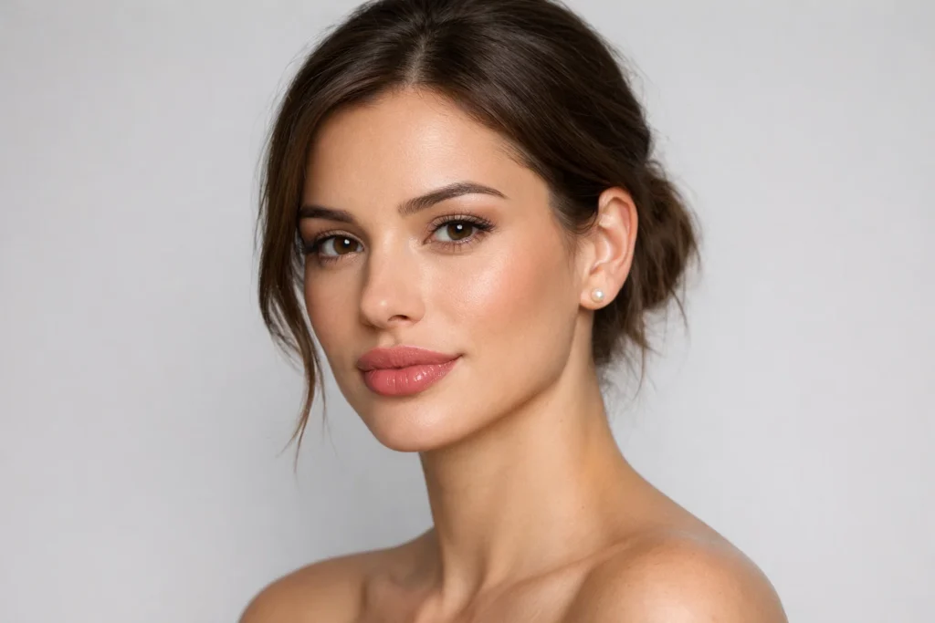 Explanation of hyaluronic acid-based lip fillers and dermal filler composition for enhancement treatments.