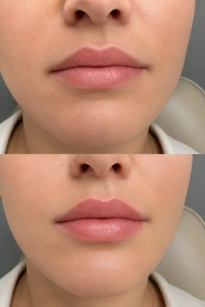 0.5ml lip filler treatment options tailored for subtle lip enhancement and balanced facial aesthetics