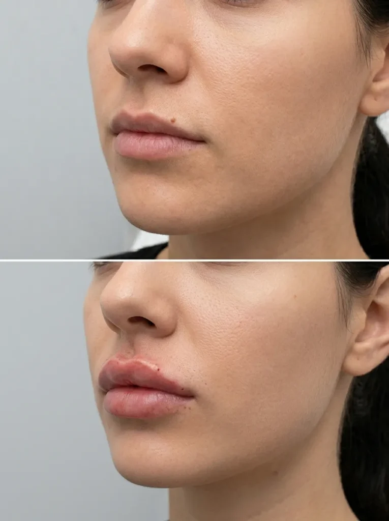 Benefits of Cupid’s bow lip filler treatment, including improved lip symmetry and enhanced definition