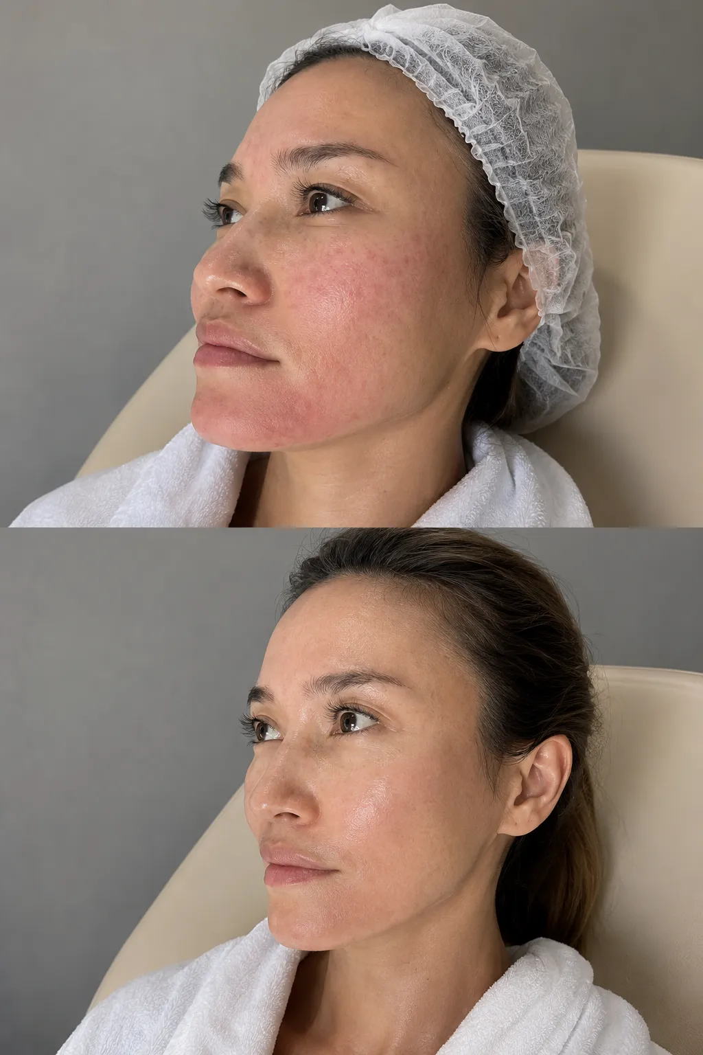 Exosome treatment after aesthetic procedures in a London clinic to support skin healing and regeneration