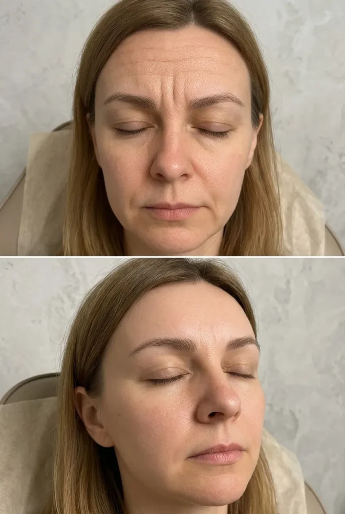 Frown lines treatment options tailored for wrinkle reduction and natural-looking results