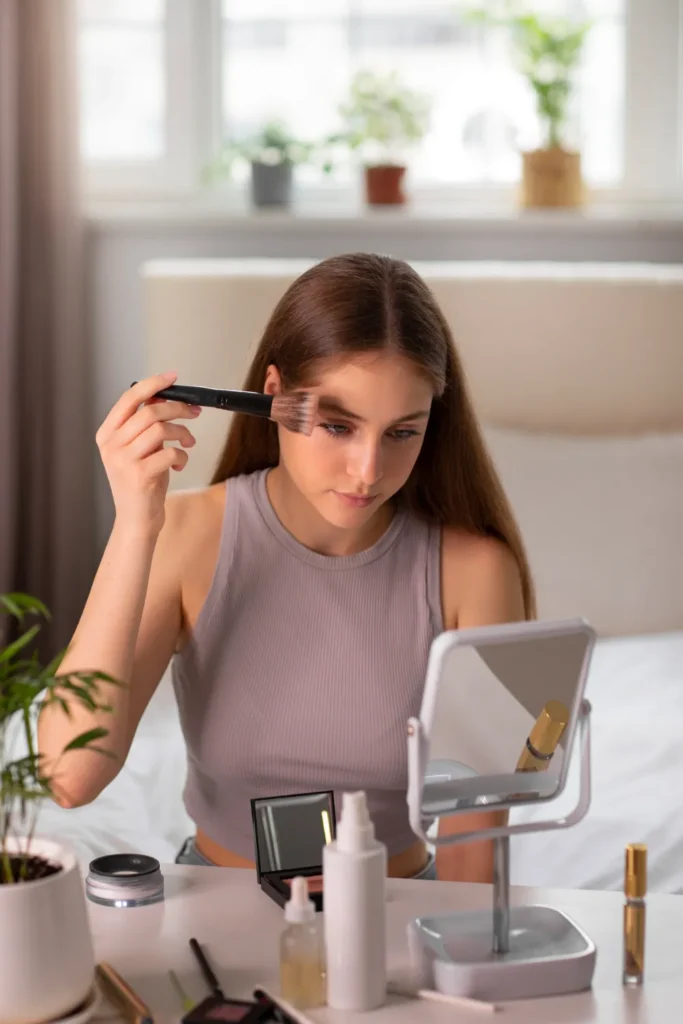 Timeline guidance for safely applying makeup after Botox injections