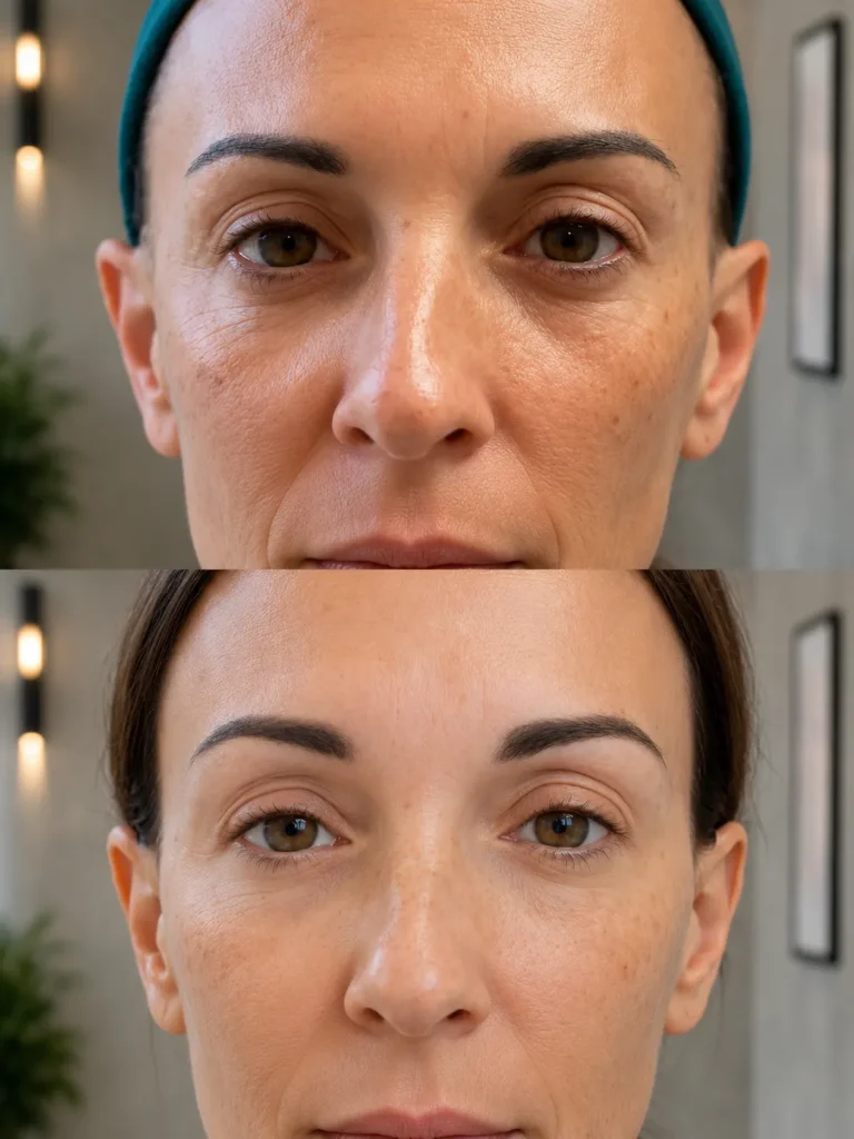 Before and after PhilArt treatment