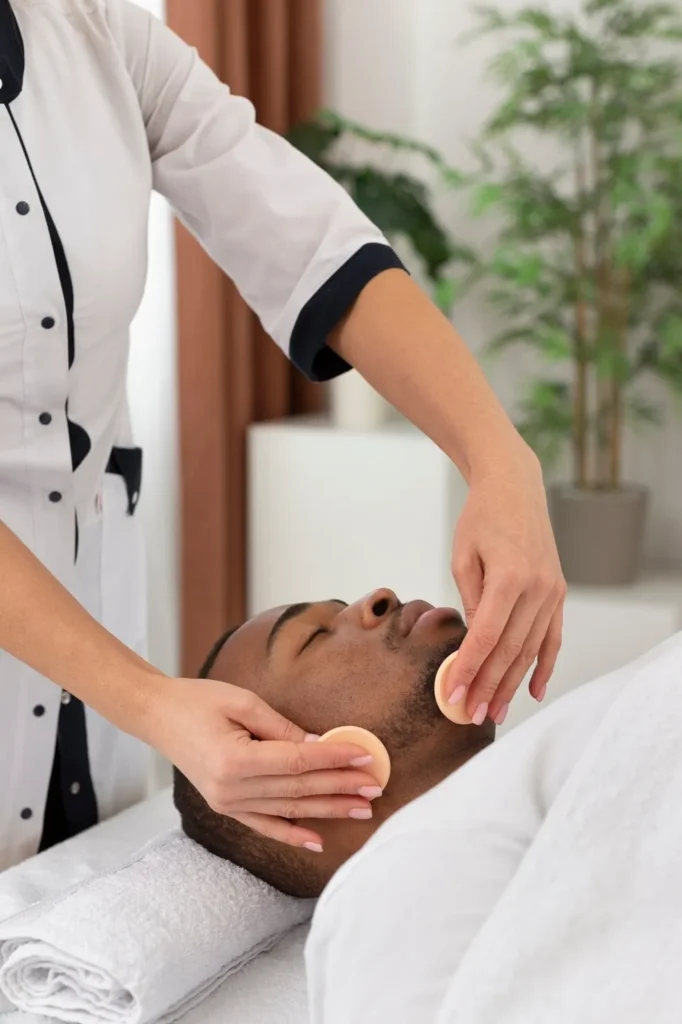 Chin filler treatment process