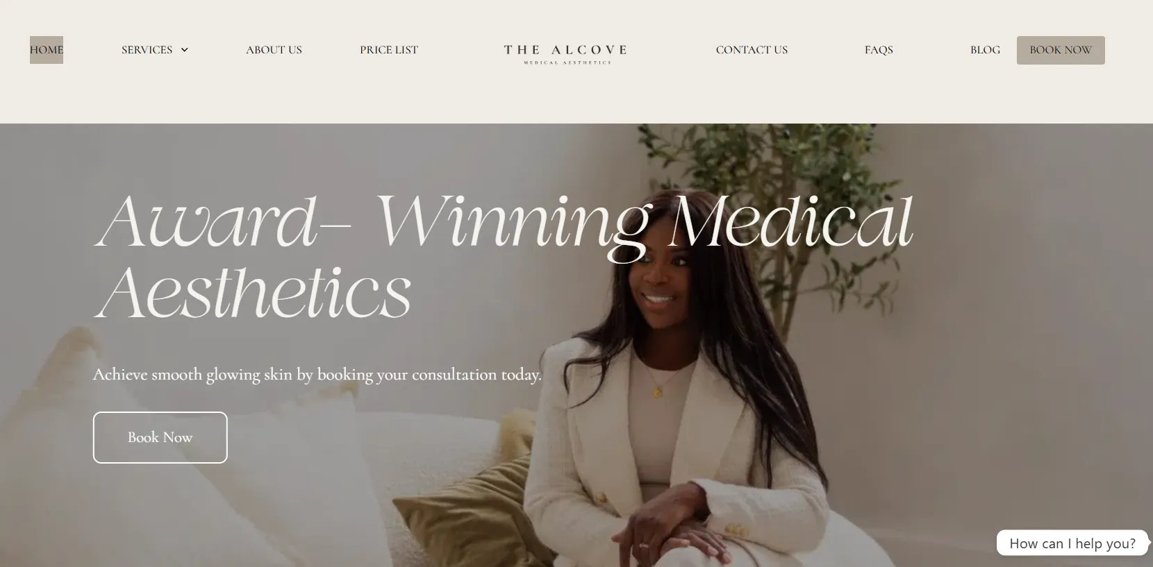 Alcove Aesthetics by Dr Goziem main page