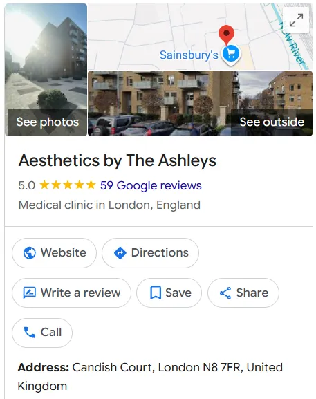 Aesthetics by The Ashleys Google Maps profile