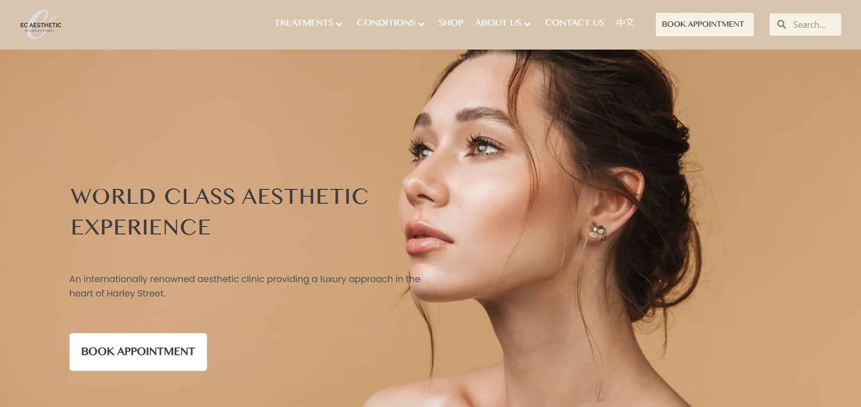 EC Clinic London main page