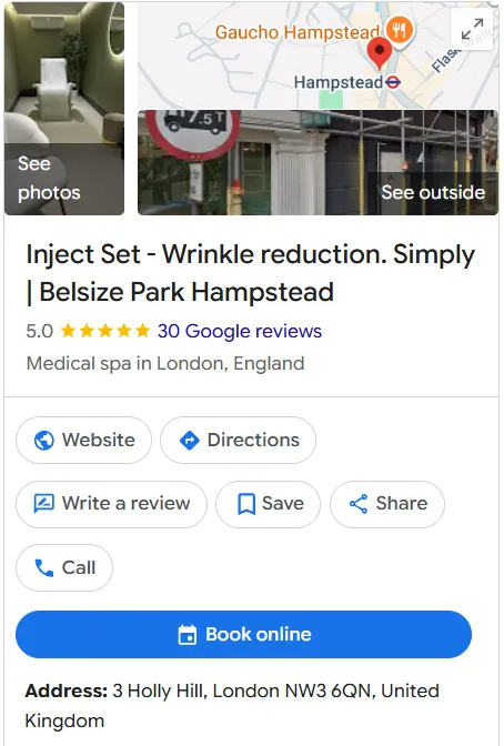 Inject Set Google Maps profile