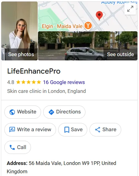 LifeEnhancePro Google Maps profile