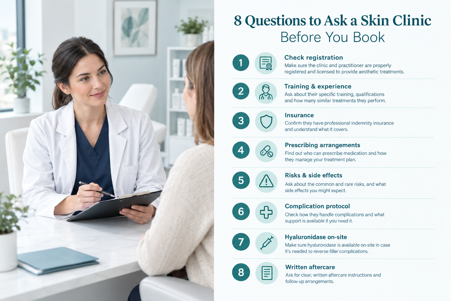 Eight questions to ask a Cardiff skin clinic before booking treatment